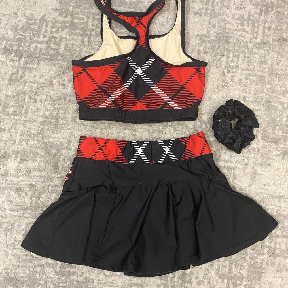 Woodlands Elite Plaid Set❤️🖤SIZE YL - Picture 2 of 6